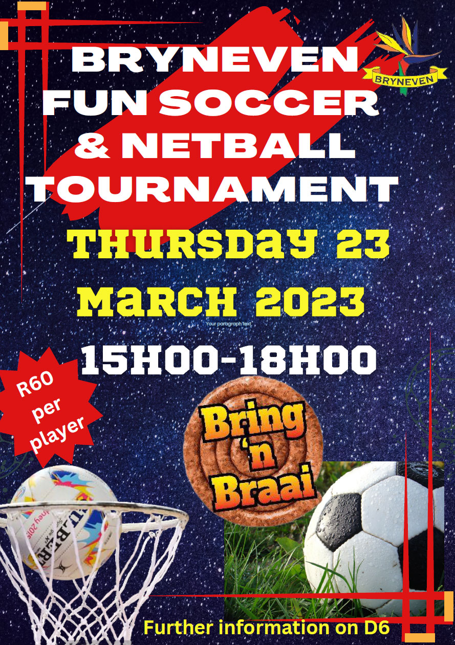 soccer and netball tournement